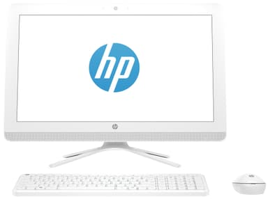 HP 22-b022no 21,5" AIO stasjonær PC (hvit)