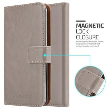 Samsung Galaxy S10e lommebokdeksel etui (brun)