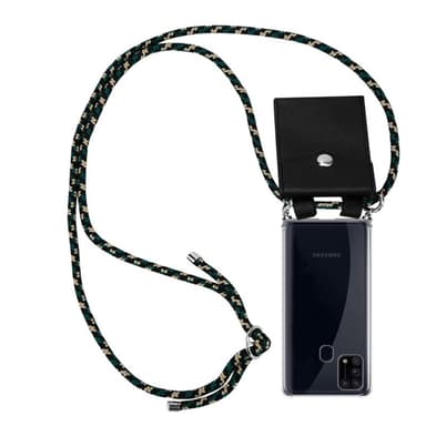 Samsung Galaxy M31 Deksel med Halskjede (brun)