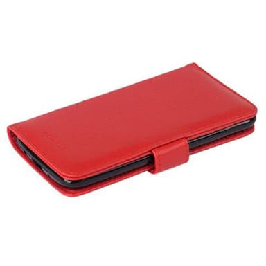 LG K8 2016 lommebokdeksel case (rød)