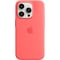 iPhone 15 Pro Silicone deksel med MagSafe (guava)