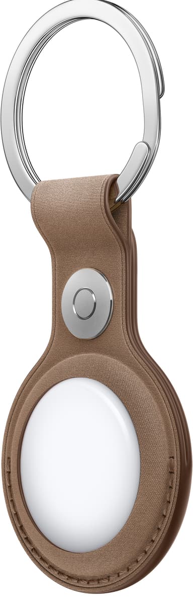 AirTag FineWoven nøkkelring (taupe)