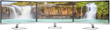 HP 27er 27" skjerm (hvit/sølv)