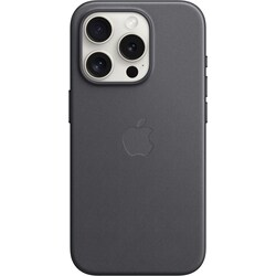iPhone 15 Pro FineWoven deksel med MagSafe (sort)