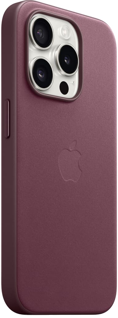 iPhone 15 Pro FineWoven deksel med MagSafe (morbær)