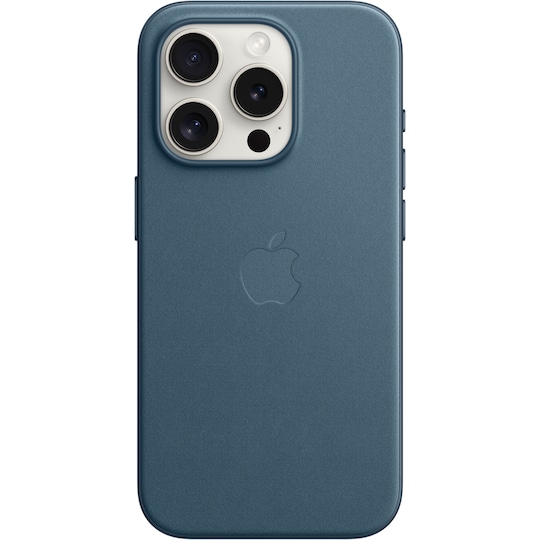 iPhone 15 Pro FineWoven deksel med MagSafe (stillehavsblå)