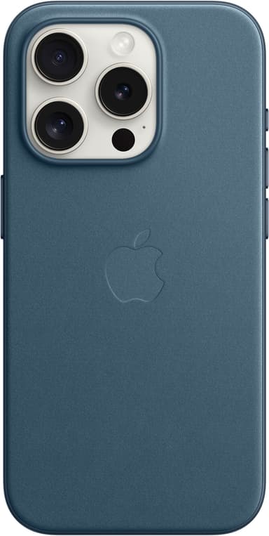 iPhone 15 Pro FineWoven deksel med MagSafe (stillehavsblå)