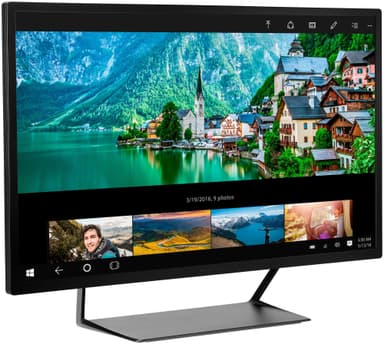 HP Pavilion 32" skjerm (sort)