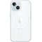iPhone 15 gjennomsiktig deksel med MagSafe