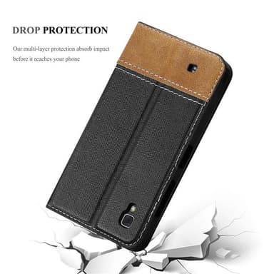 LG X POWER Deksel Case Cover (svart)