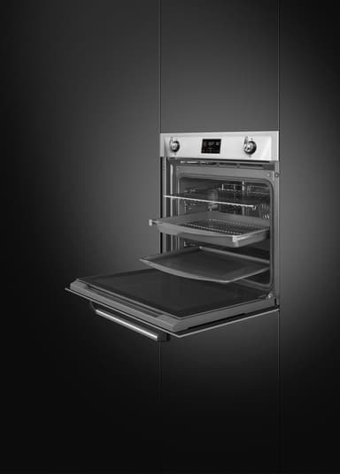 Smeg stekeovn SOP6902S2PX innebygd