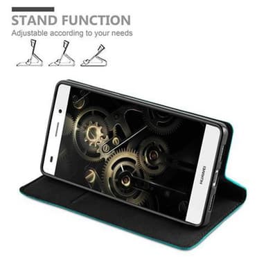 Huawei P8 LITE 2015 lommebokdeksel case (turkis)