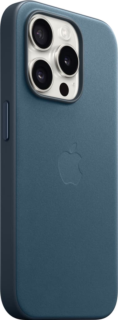 iPhone 15 Pro FineWoven deksel med MagSafe (stillehavsblå)