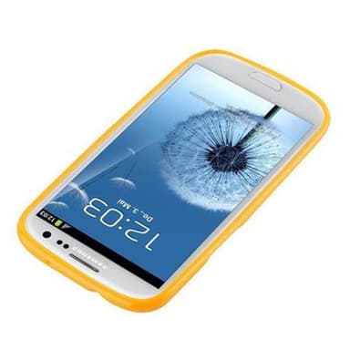 Samsung Galaxy S3 MINI Deksel Case Cover (gul)
