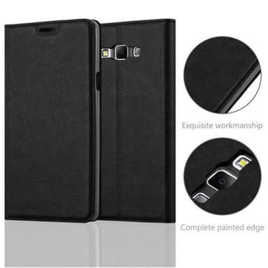 Samsung Galaxy A7 2015 lommebokdeksel case (svart)