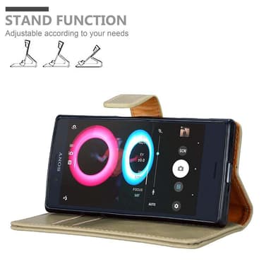 Sony Xperia X COMPACT lommebokdeksel etui (brun)