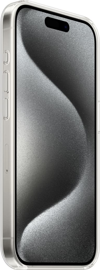iPhone 15 Pro gjennomsiktig deksel med MagSafe