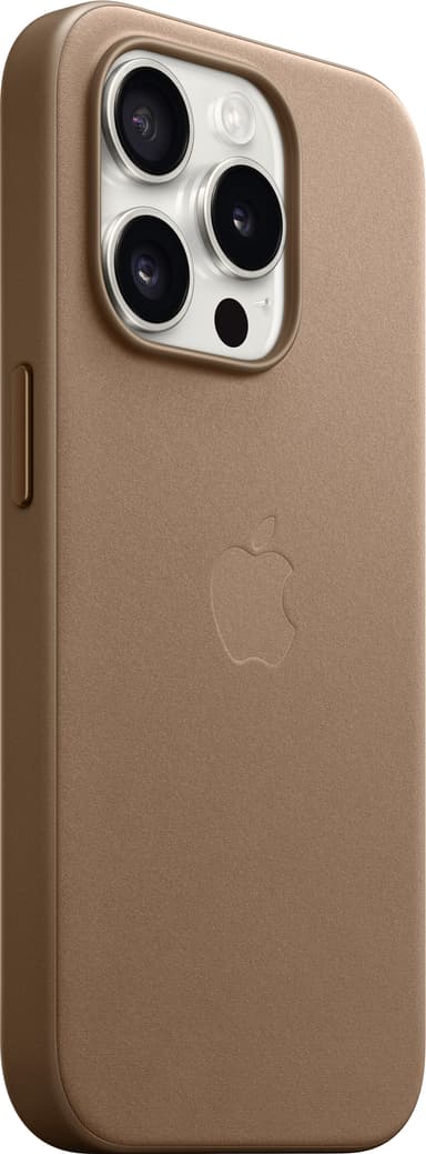 iPhone 15 Pro FineWoven deksel med MagSafe (taupe)
