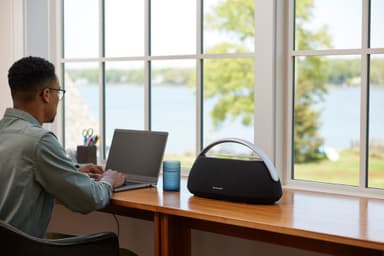 Harman Kardon GO + PLAY 3 bærbar høyttaler (sort)