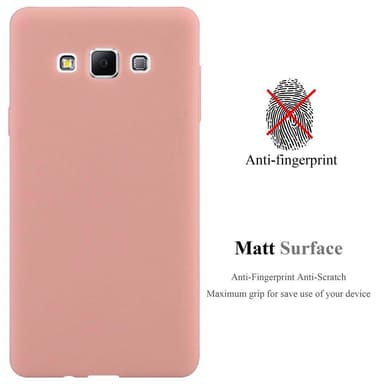 Samsung Galaxy A7 2015 silikondeksel cover (rosa)