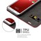 ZTE Blade S6 lommebokdeksel case (rød)