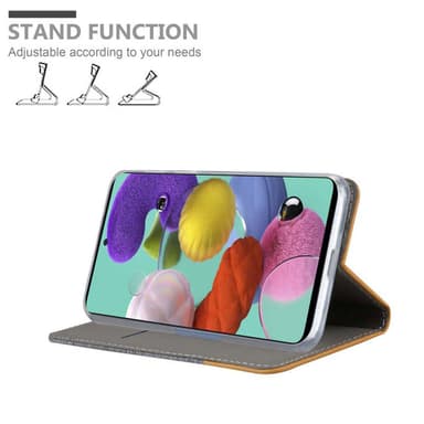 Samsung Galaxy A51 4G / M40s lommebokdeksel etui (grå)
