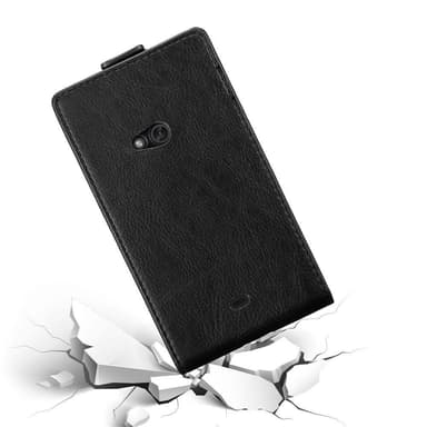 Nokia Lumia 625 deksel flip cover (svart)