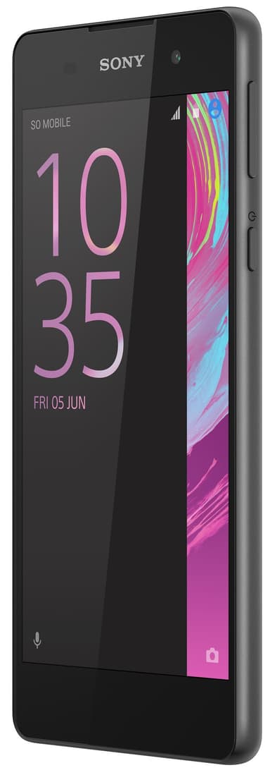 Sony Xperia E5 smarttelefon (sort)