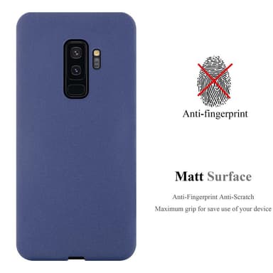 Samsung Galaxy S9 PLUS silikondeksel case (blå)