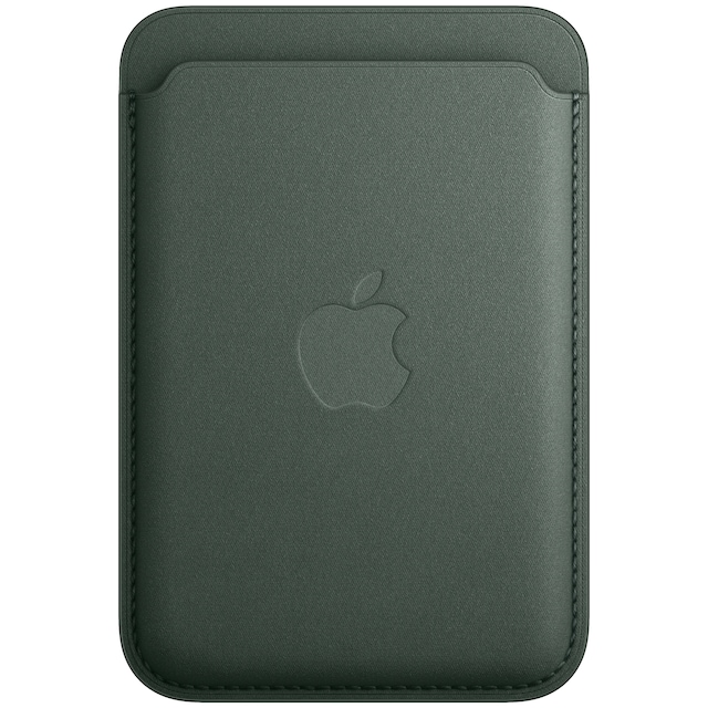 iPhone FineWoven lommebok med MagSafe (eviggrønn)