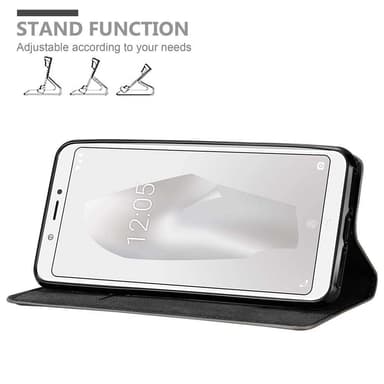 lommebokdeksel BQ Aquaris C case (brun)