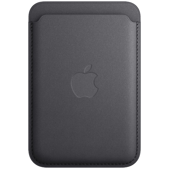 iPhone FineWoven lommebok med MagSafe (sort)