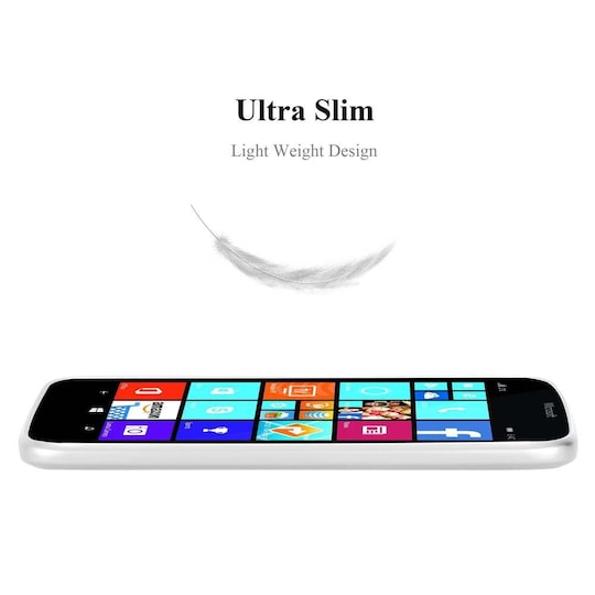 Nokia Lumia 640 XL Deksel Case Cover (sølv)