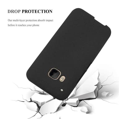 HTC ONE M9 silikondeksel case (svart)