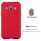 Samsung Galaxy J1 2015 Hardt Deksel Cover (rød)
