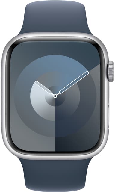 Apple 45mm Sport Band - S/M (stormblå)