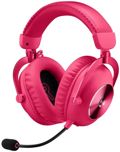 Logitech G Pro X 2 Lightspeed trådløst gaming headset (rosa)