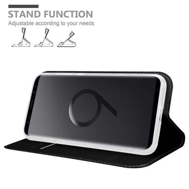 Samsung Galaxy S9 PLUS lommebokdeksel etui (svart)