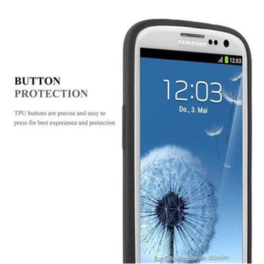 Samsung Galaxy S3 / S3 NEO silikondeksel case (svart)