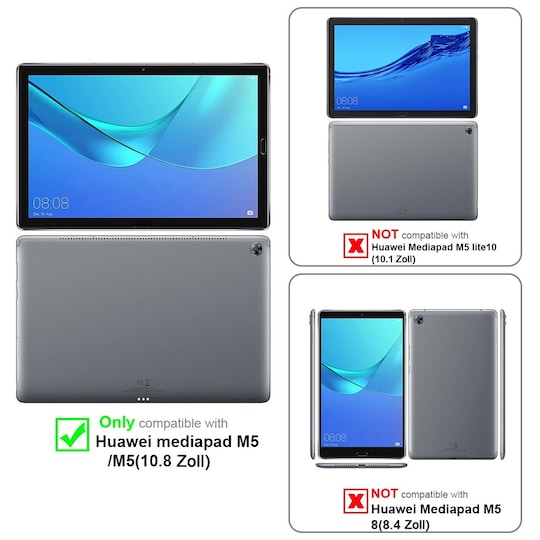 Huawei MediaPad M5 / M5 PRO (10.8 Toll) deksel til