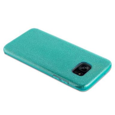 Samsung Galaxy S7 EDGE Deksel Glitter (turkis)