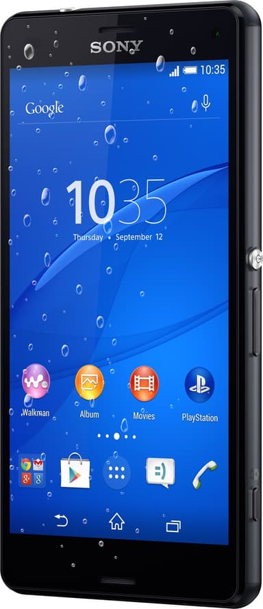 Sony Xperia Z3 Compact smarttelefon (sort)