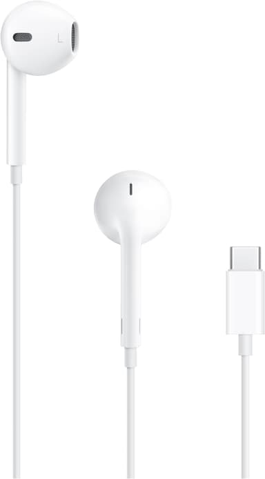 Apple EarPods in-ear hodetelefoner (hvit, USB-C)