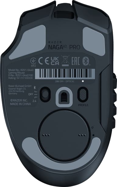 Razer Naga V2 Pro trådløs gamingmus