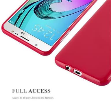 Samsung Galaxy J7 2016 Deksel Case Cover (rød)