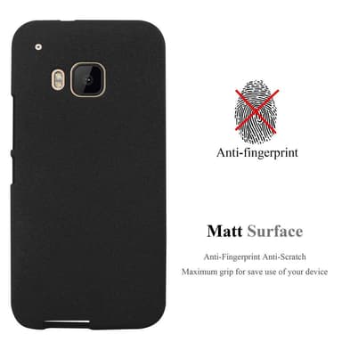 HTC ONE M9 silikondeksel case (svart)