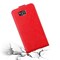 Samsung Galaxy ALPHA deksel flip cover (rød)