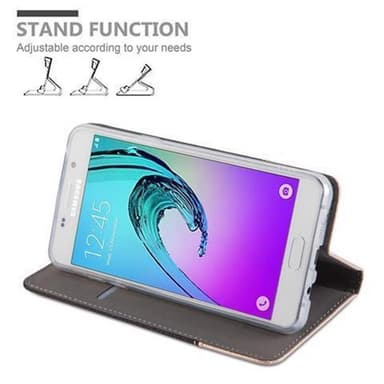 Samsung Galaxy A3 2016 lommebokdeksel etui (grå)
