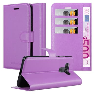 LG KQ51 lommebokdeksel etui (lilla)
