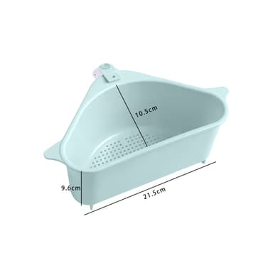 Vaskfilter Plastfilterkurv Sil for vask (grå)
